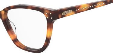 Premium Women Moschino Eyeglasses: Mos595 - Havana 2 - SpecSMART Eye Clinic (Zoom View)